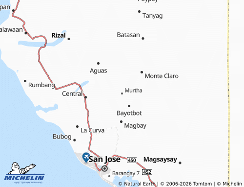 MICHELIN Murtha map - ViaMichelin