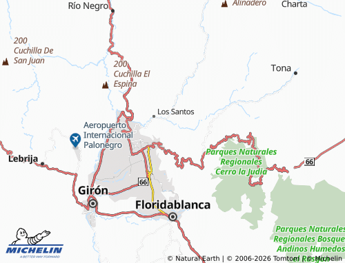 Carte MICHELIN Gualilo Bajo - ViaMichelin