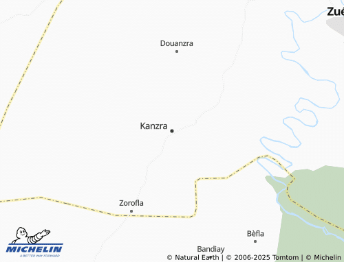 MICHELIN Kanzra map - ViaMichelin