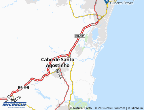 Mappa MICHELIN Distrito Industrial Santo Estevão - ViaMichelin