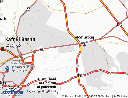 MICHELIN Future City map - ViaMichelin