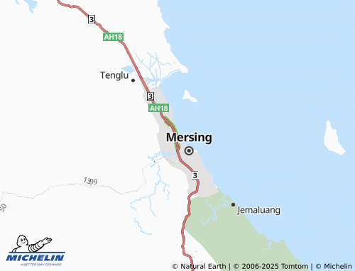 MICHELIN Taman Sutera Indah map - ViaMichelin