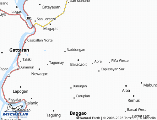 MICHELIN Baracaoit map - ViaMichelin