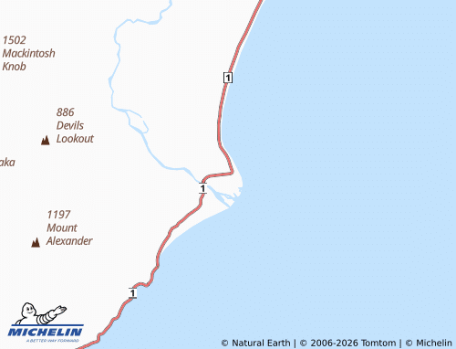 Mapa MICHELIN Clarence - ViaMichelin