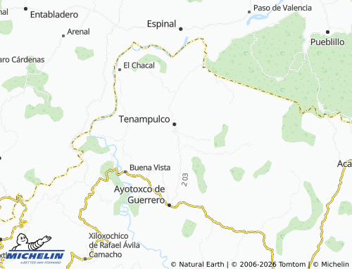 Kaart MICHELIN La Lima - ViaMichelin