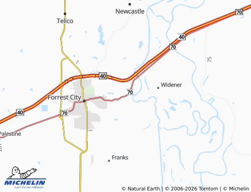 Mapa MICHELIN Madison - ViaMichelin