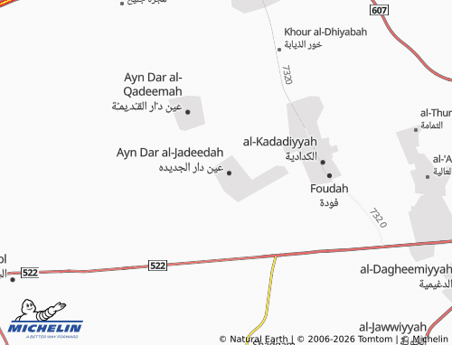 MICHELIN Al Rabia map - ViaMichelin