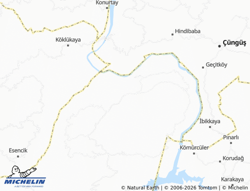 MICHELIN-Landkarte Gölyurt - ViaMichelin