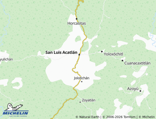 Mappa MICHELIN Emiliano Zapata - ViaMichelin