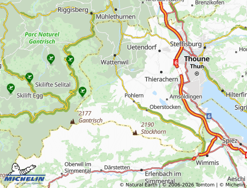 Mapa MICHELIN Eschli - ViaMichelin