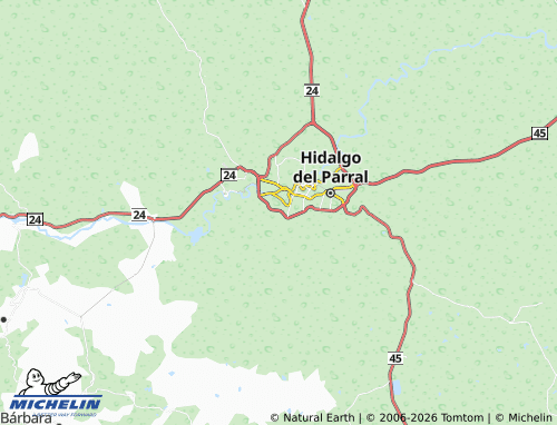 Mappa MICHELIN Miguel Hidalgo - ViaMichelin