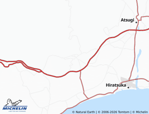 Mapa MICHELIN Hatano - ViaMichelin