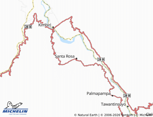Mappa MICHELIN Santa Rosa - ViaMichelin