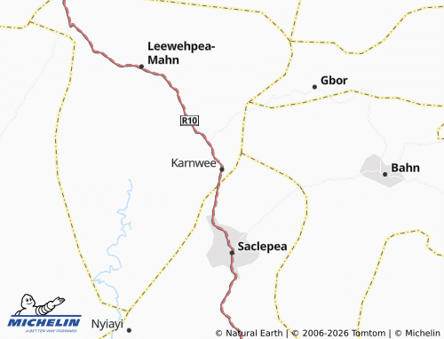 Mappa MICHELIN Karnwee - ViaMichelin