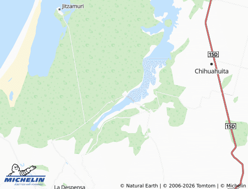 MICHELIN Bolsa de Tosalibampo Uno map - ViaMichelin