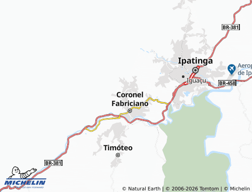 Mapa MICHELIN Melo Viana - ViaMichelin
