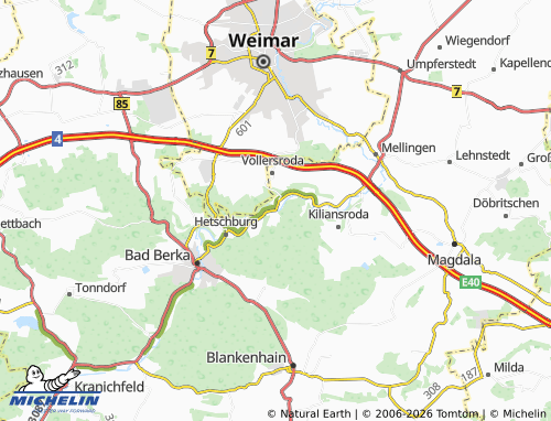 Mappa MICHELIN Buchfart - ViaMichelin
