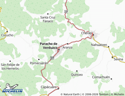 MICHELIN 28 de Octubre map - ViaMichelin