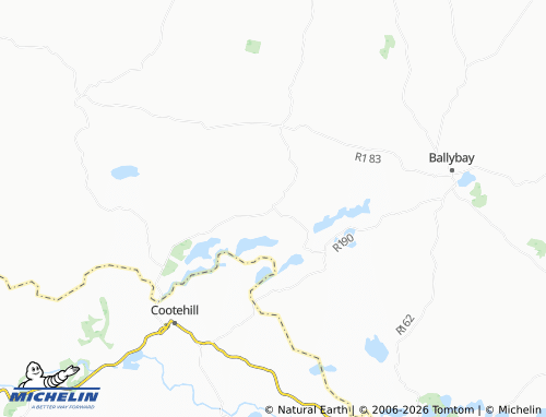Carte MICHELIN Rockcorry - ViaMichelin