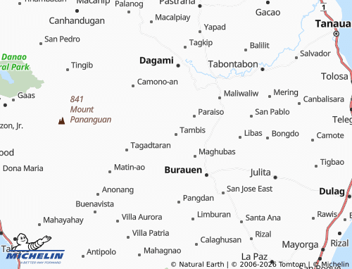 MICHELIN Tambis map - ViaMichelin