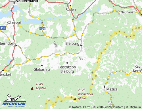 Mapa MICHELIN Gonowetz - ViaMichelin