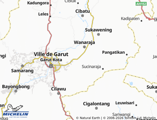 Mapa MICHELIN Karangpawitan - ViaMichelin