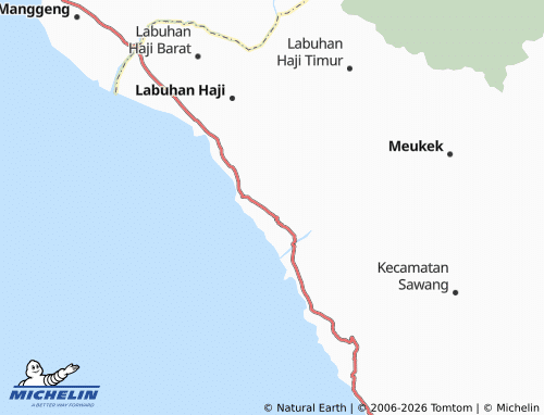 MICHELIN Lhok Mamplam map - ViaMichelin