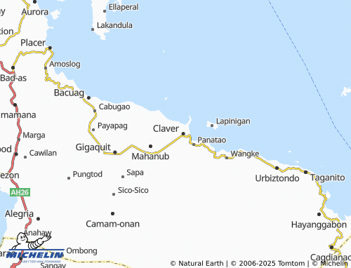 MICHELIN-Landkarte Bagakay - ViaMichelin