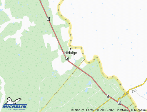 Kaart MICHELIN Ejido Hidalgo 2 - ViaMichelin