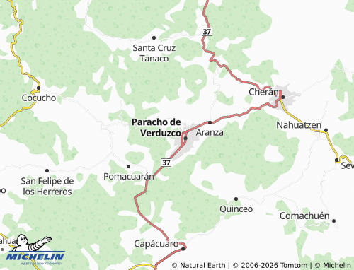 Mappa MICHELIN Morelos - ViaMichelin