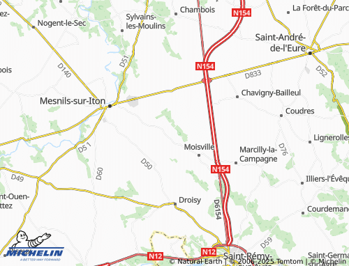 Mappa MICHELIN Créton - ViaMichelin