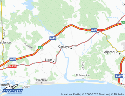 MICHELIN La Barca map - ViaMichelin