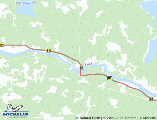 MICHELIN Vanttauskoski map - ViaMichelin