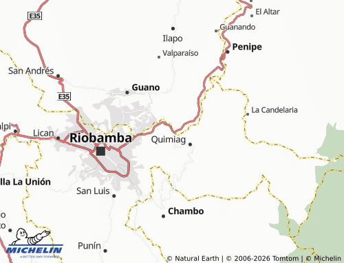 MICHELIN Cubijíes map - ViaMichelin
