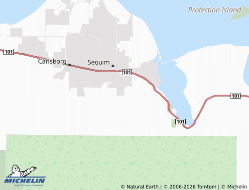 Kaart MICHELIN Bell Hill - ViaMichelin