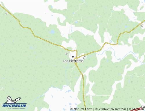 Mappa MICHELIN Centro de Los Herreras - ViaMichelin
