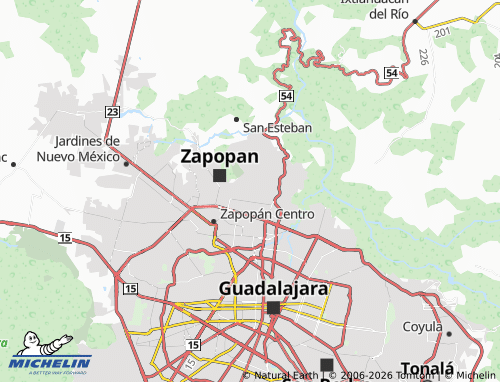 Mappa MICHELIN Emiliano Zapata - ViaMichelin