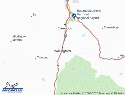 Mappa MICHELIN Wallingford - ViaMichelin