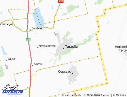 MICHELIN-Landkarte Taraclia - ViaMichelin