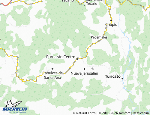 MICHELIN Colonia Obrera map - ViaMichelin