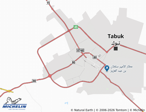 Mappa MICHELIN al-Rawdah - ViaMichelin