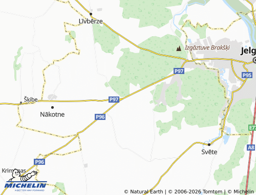 Mapa MICHELIN Dorupe - ViaMichelin