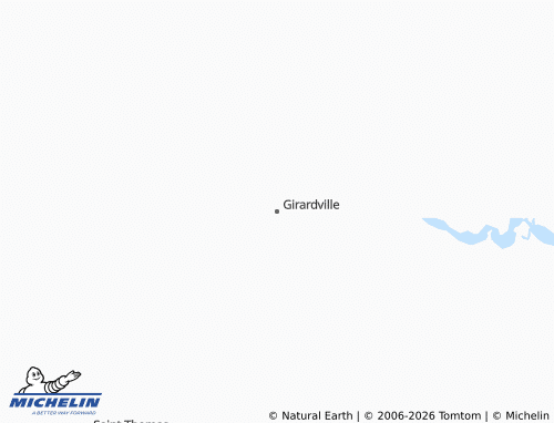 Mapa MICHELIN Girardville - ViaMichelin