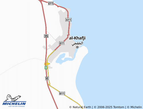 MICHELIN-Landkarte al-Mintaqah al-Sina'iyyah al-Thaniyah - ViaMichelin