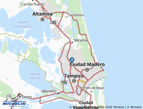Mappa MICHELIN Laguna de la Puerta - ViaMichelin