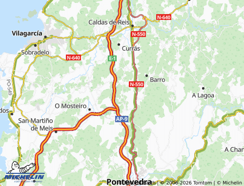 MICHELIN Agudelo map - ViaMichelin