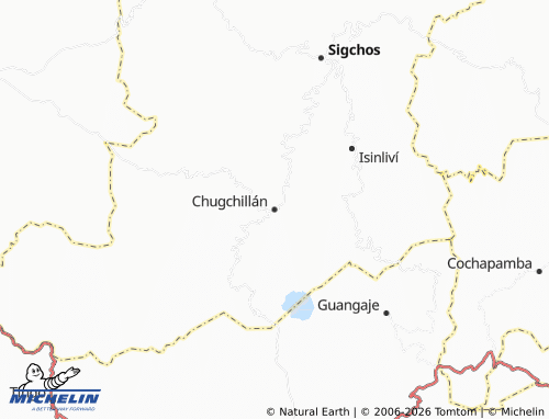 Mapa MICHELIN Chugchillán - ViaMichelin