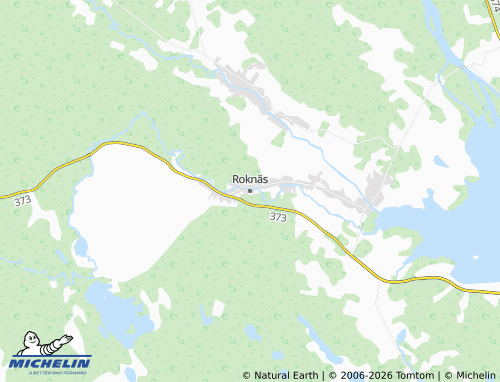 Carte MICHELIN Roknäs - ViaMichelin