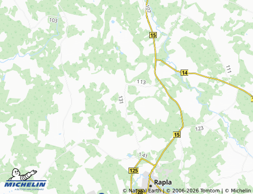 Mapa MICHELIN Mõisaaseme - ViaMichelin