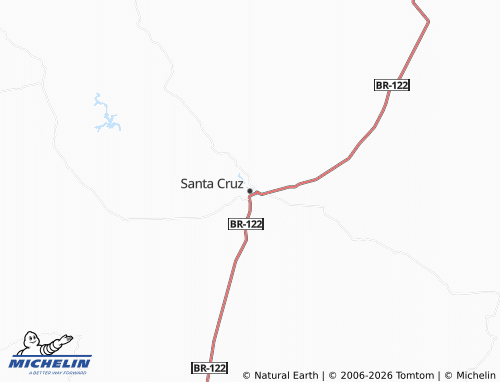Mapa MICHELIN Santa Cruz - ViaMichelin